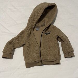 Puma Kids Cozy Brown Hoodie size 24months